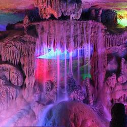 Grotte de flûte de roseaux