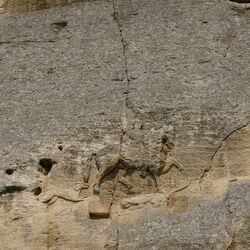 马达拉骑士浮雕