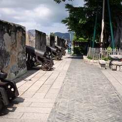 マカオの山の要塞