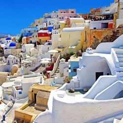 サントリーニ島