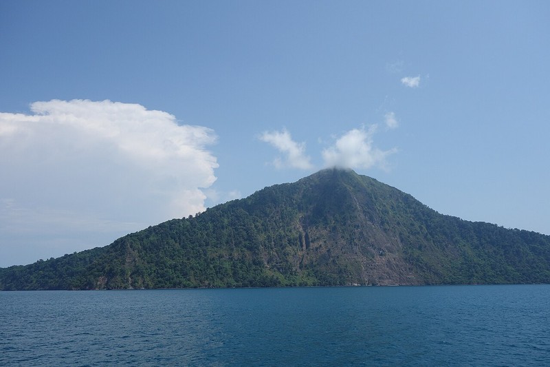 Volcano Krakatoa