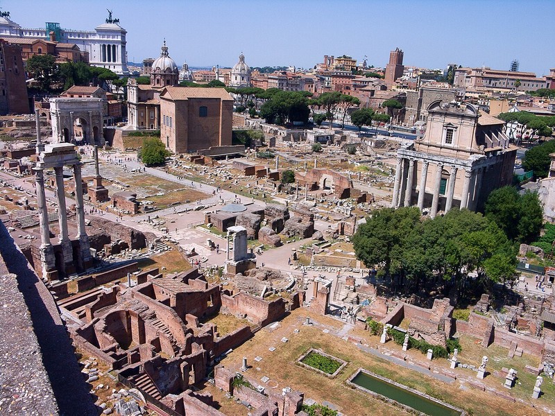 Temple of Vesta in Rome