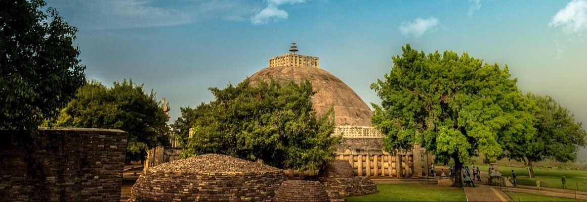 Grande Estupa em Sanchi