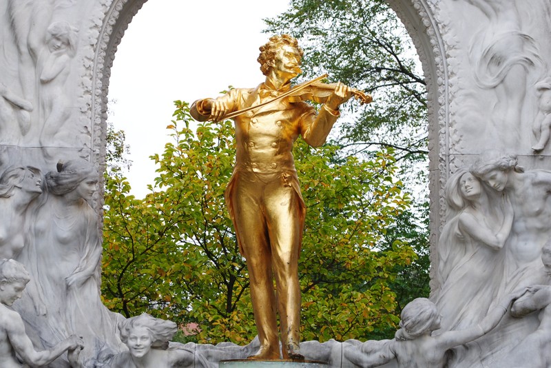 Monument à Johann Strauss à Vienne