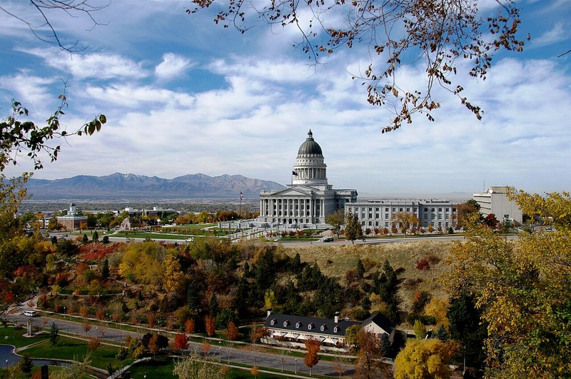 The Utah State Capitol