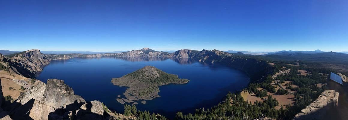 National Park Lake Crater