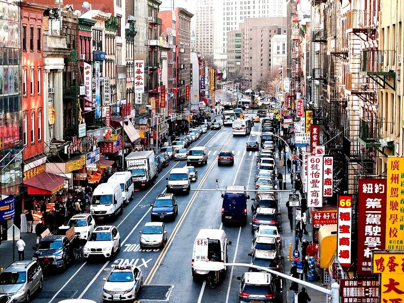 Chinatown in New York