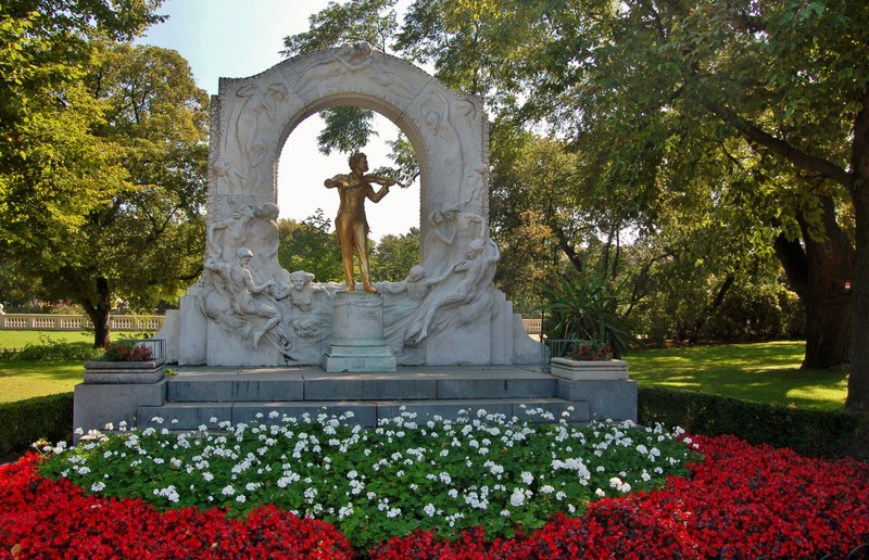 Monument à Johann Strauss à Vienne