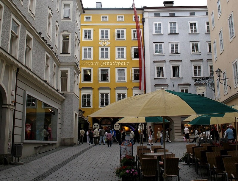 Mozarts Geburtshaus in Salzburg