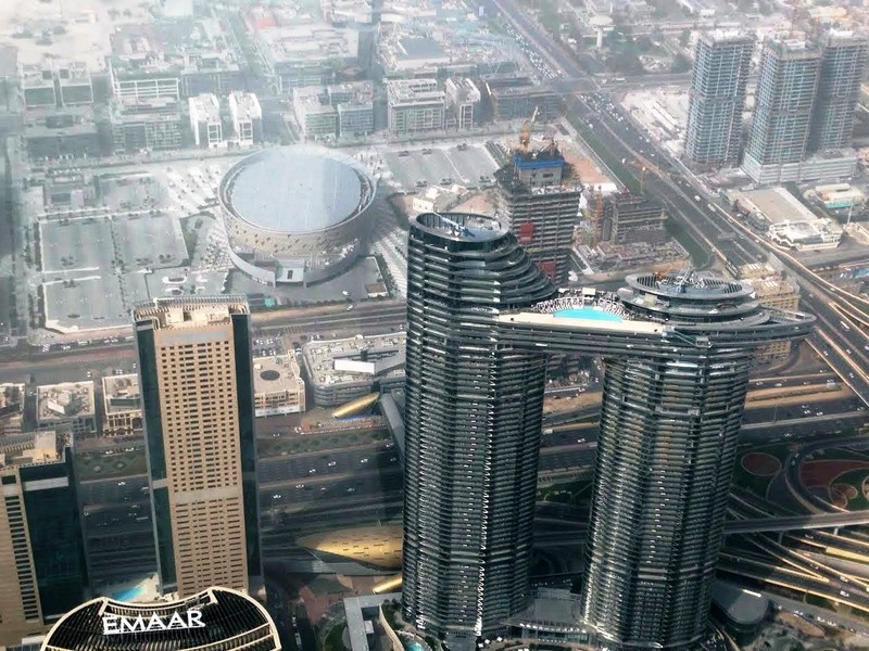 Смотровая площадка Бурдж Халифа - фото 5