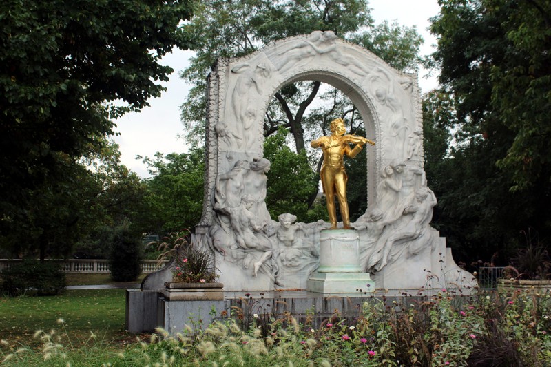 Monument à Johann Strauss à Vienne