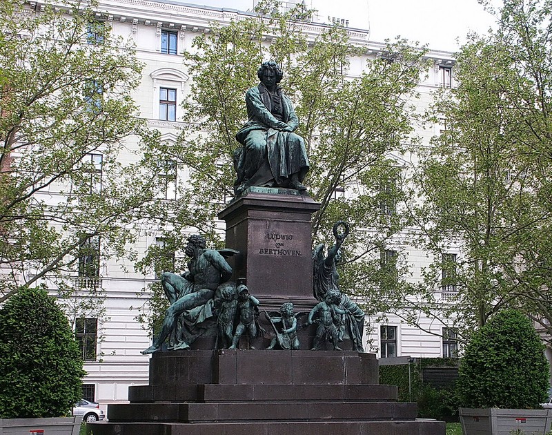 Monument à Beethoven à Vienne