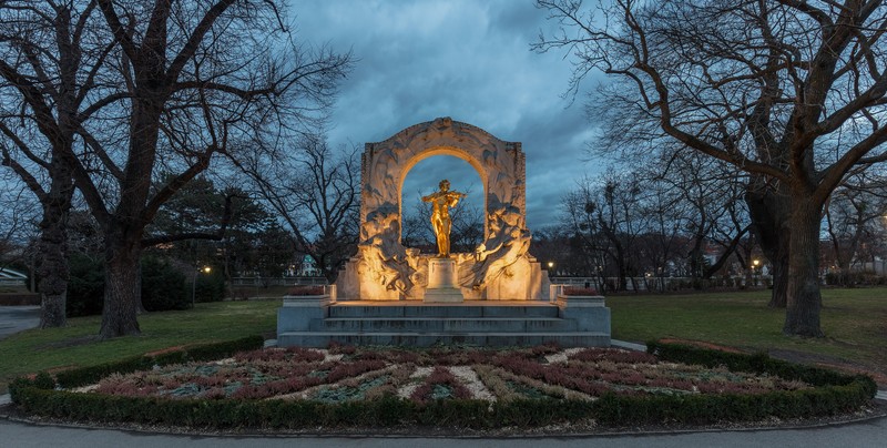 Monument à Johann Strauss à Vienne