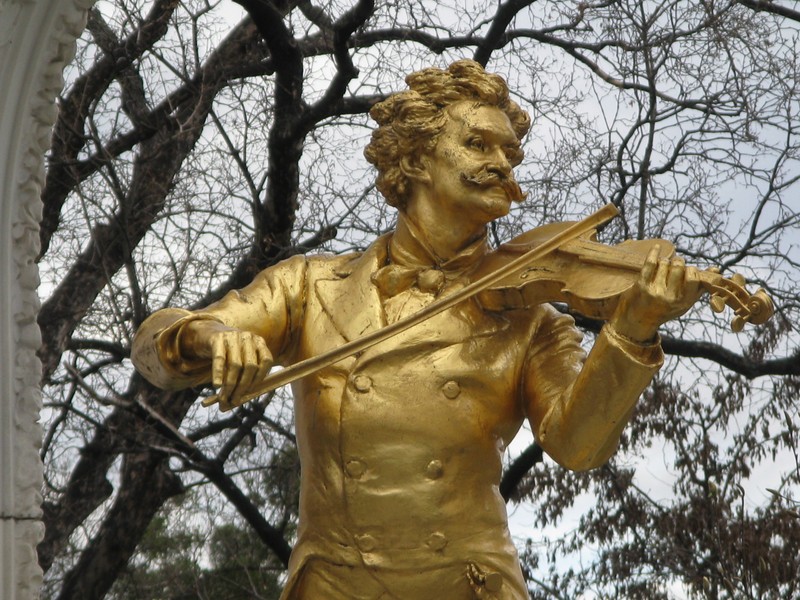 Monument à Johann Strauss à Vienne