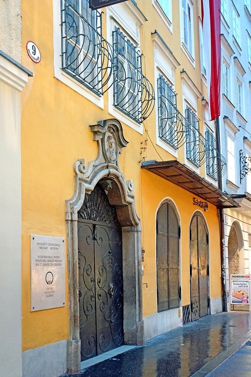 Mozarts Geburtshaus in Salzburg