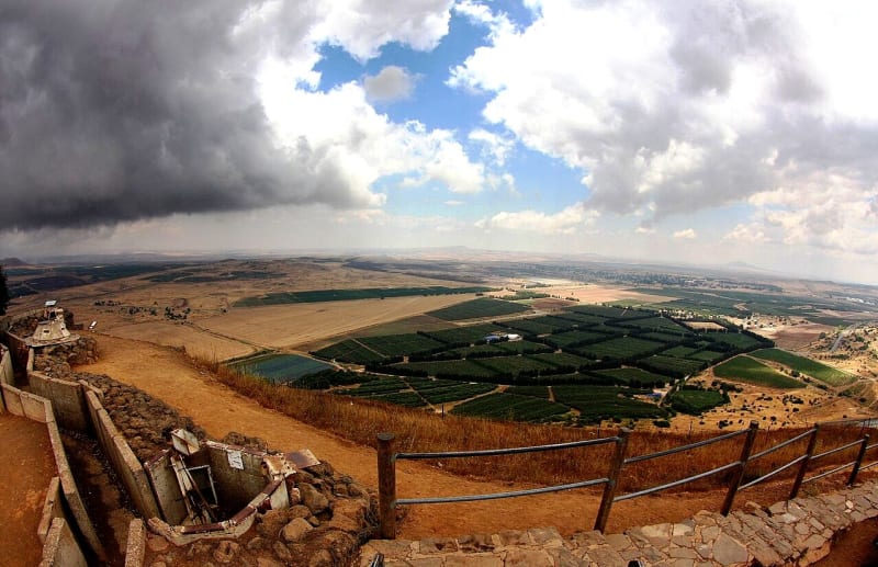 Les hauteurs du Golan