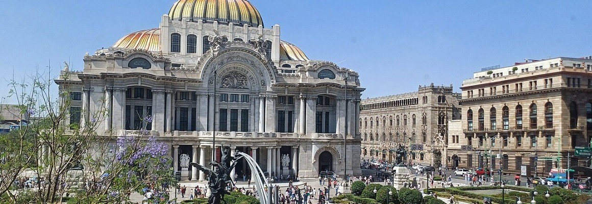 Palácio das Artes na Cidade do México
