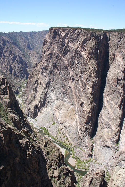 Gannisons schwarzer Canyon