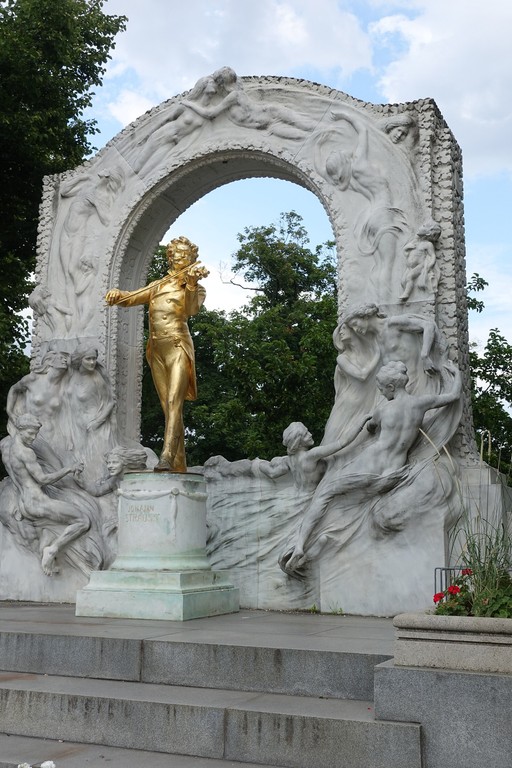 Monument à Johann Strauss à Vienne