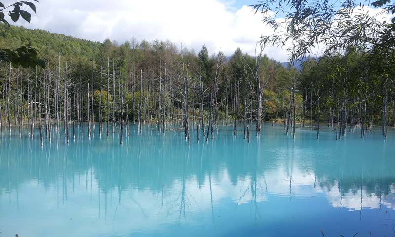 Lagoa azul Biei
