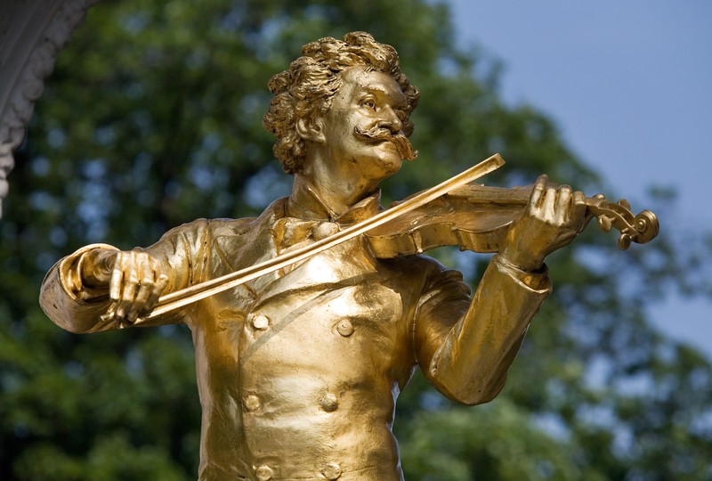Monument à Johann Strauss à Vienne