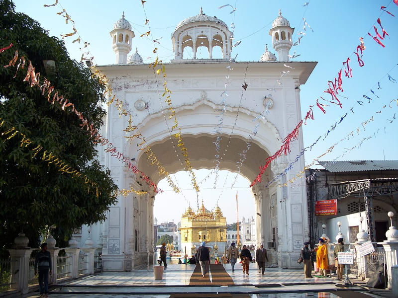 Goldener Sikh-Tempel