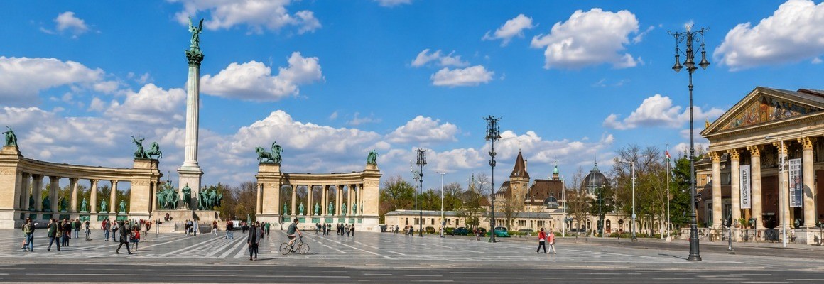 Heroes' Square in Budapest