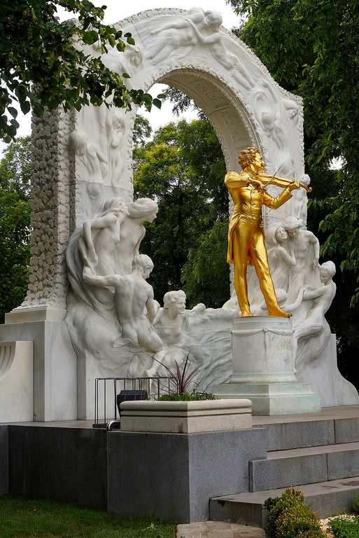 Monument à Johann Strauss à Vienne