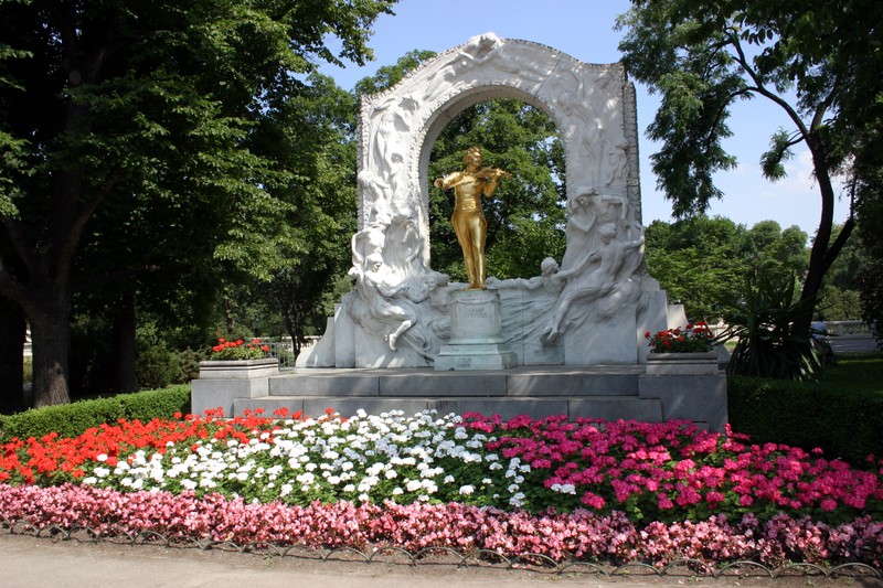 Monument à Johann Strauss à Vienne
