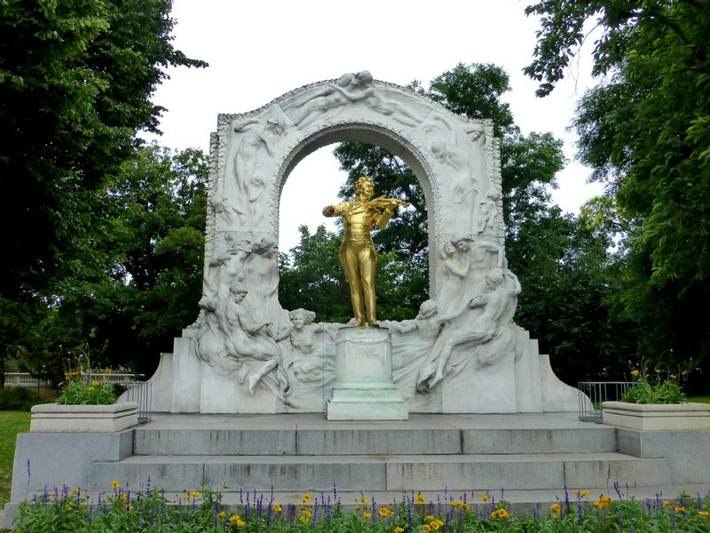 Monument à Johann Strauss à Vienne