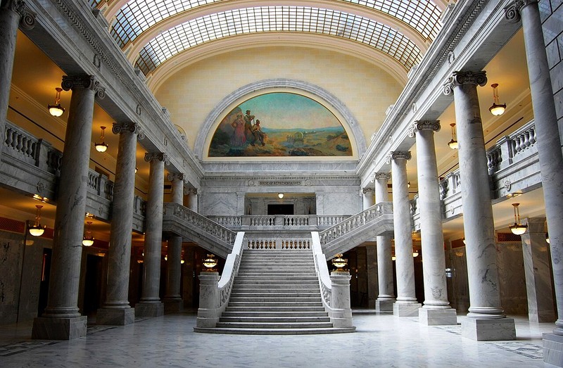The Utah State Capitol