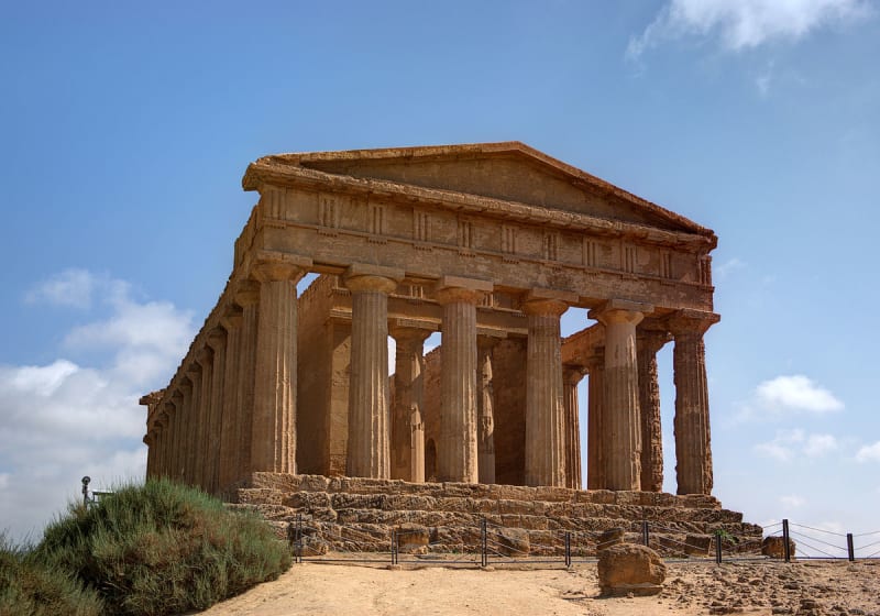 Valle de los Templos en Agrigento