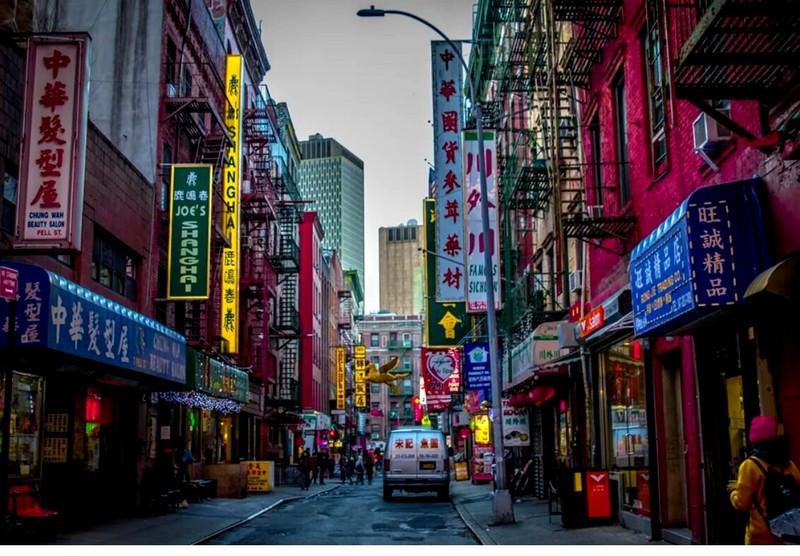 Chinatown in New York