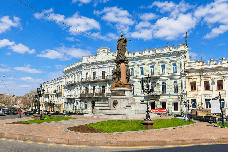 Monument to the founders of Odessa