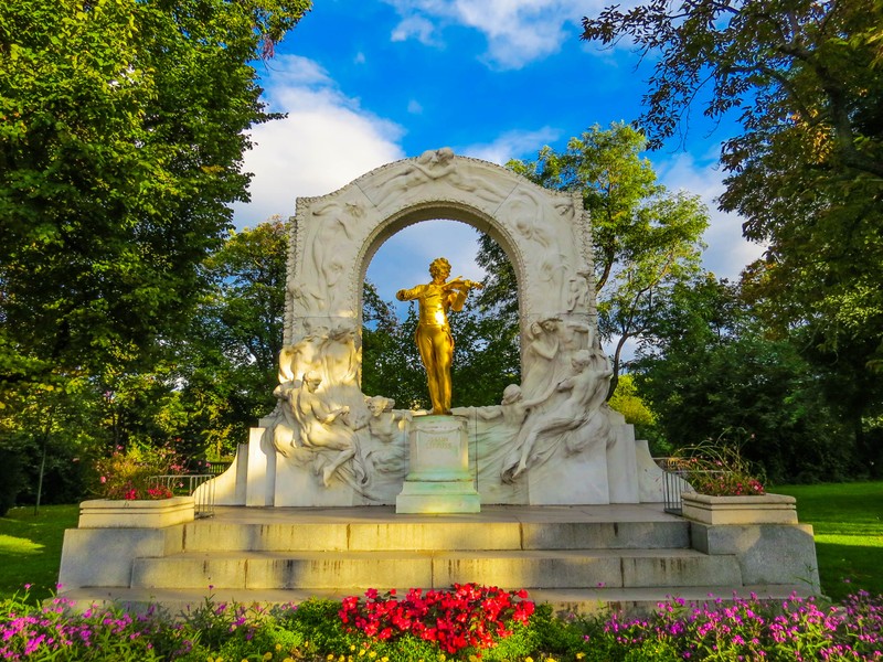 Johann Strauss Monument in Vienna