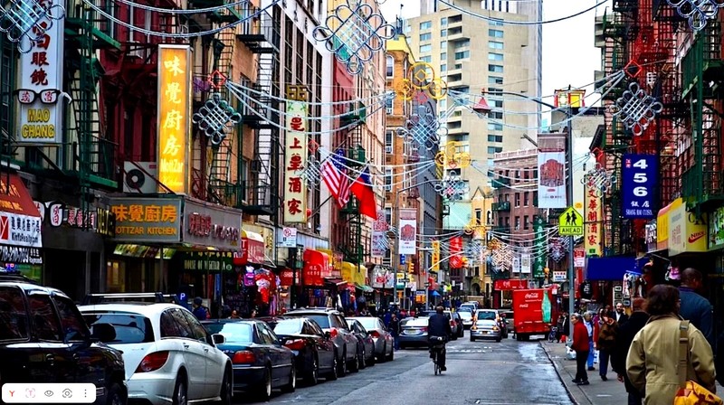 Chinatown in New York