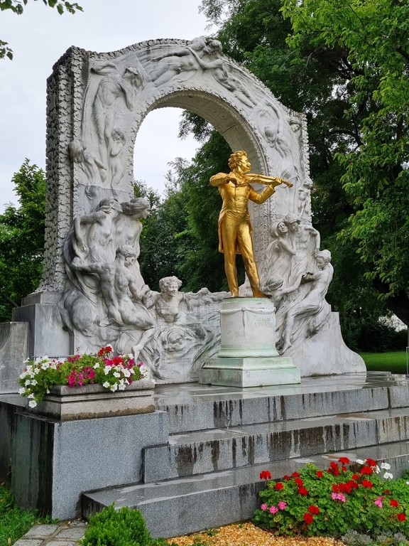 Monument à Johann Strauss à Vienne