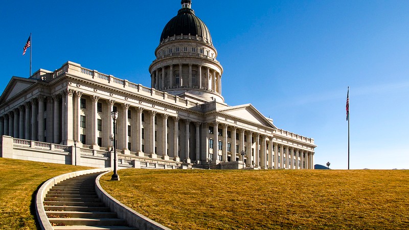 The Utah State Capitol