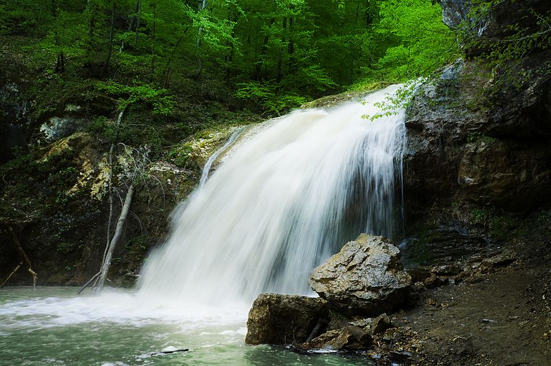 Waterfalls of the Rufabgo stream
