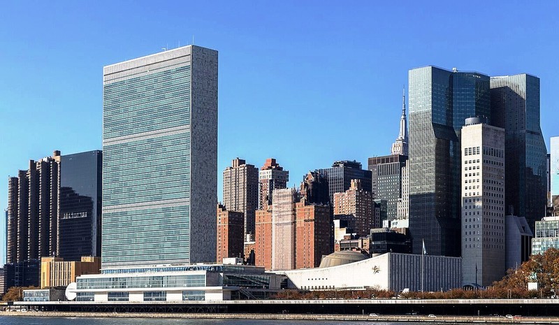 The UN Headquarters in New York