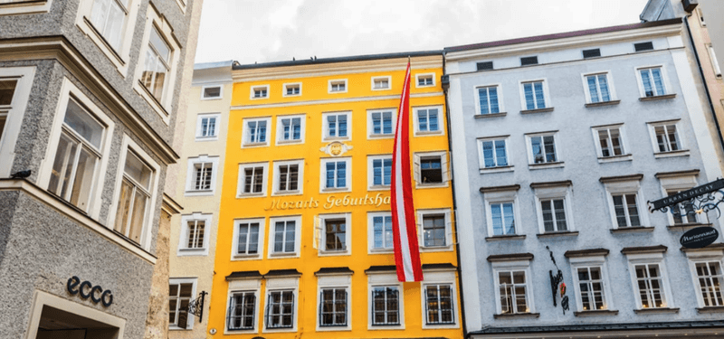 Mozarts Geburtshaus in Salzburg