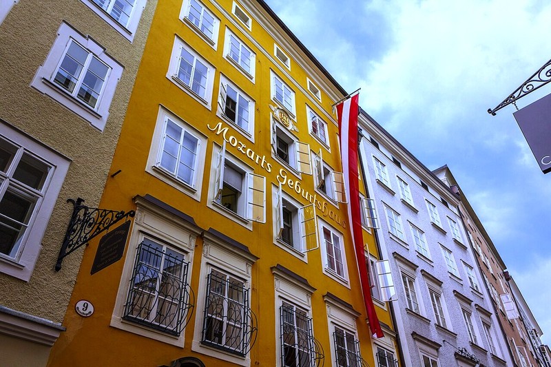 Mozarts Geburtshaus in Salzburg