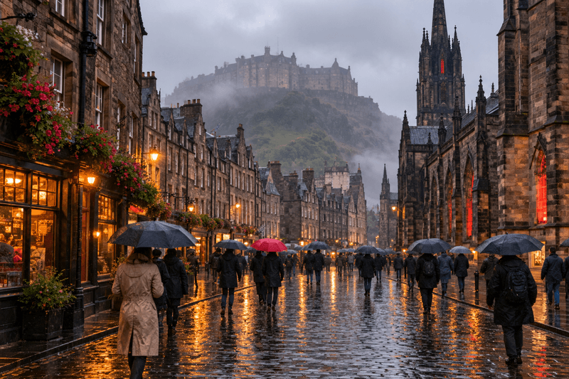 Ein Regentag in Schottland: Was tun, wenn das Wetter enttäuscht