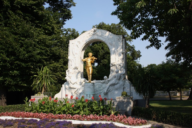 Monument à Johann Strauss à Vienne