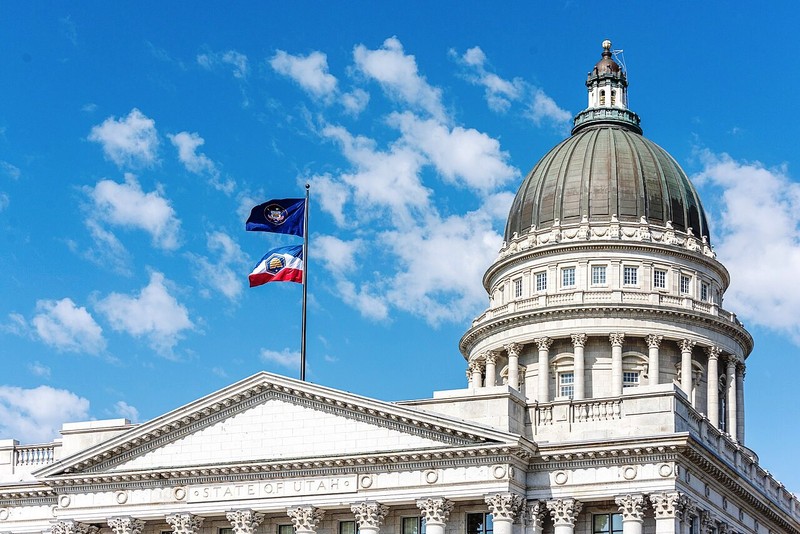 The Utah State Capitol