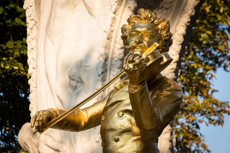 Monument à Johann Strauss à Vienne