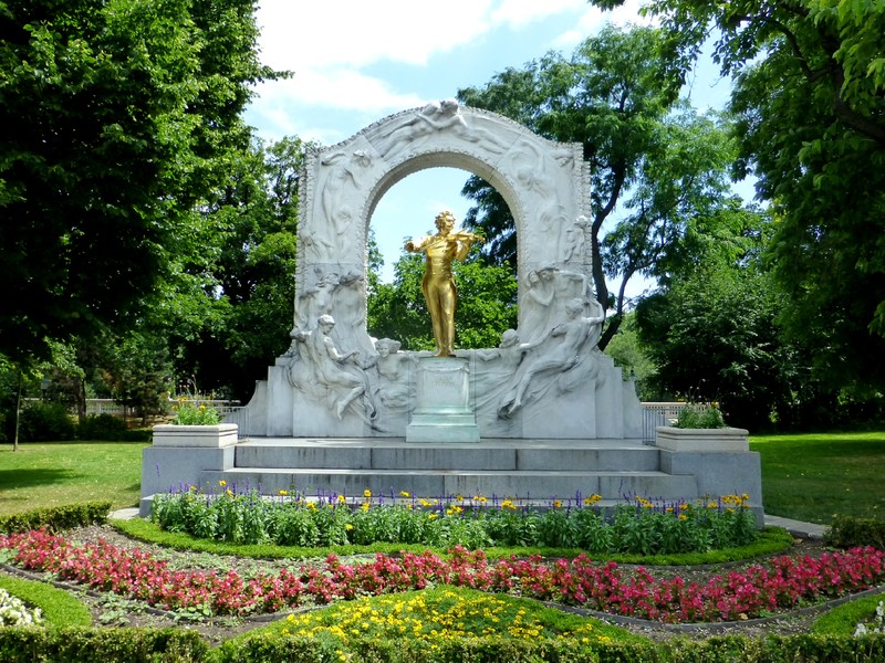 Monument à Johann Strauss à Vienne