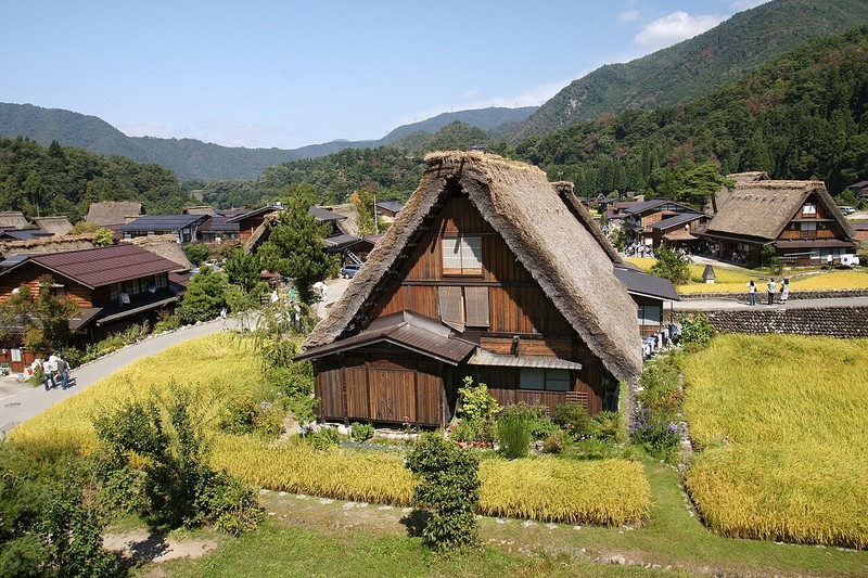 The village of Shirakawa