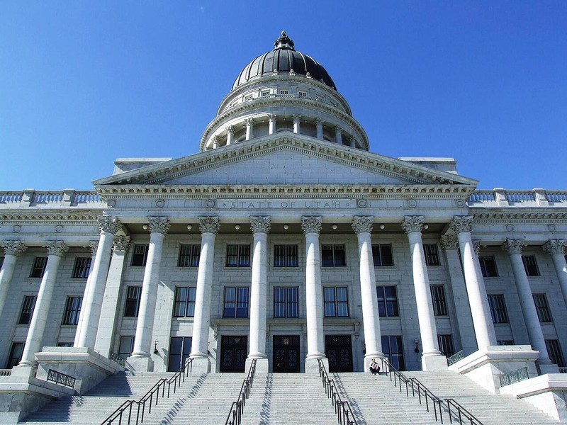 The Utah State Capitol
