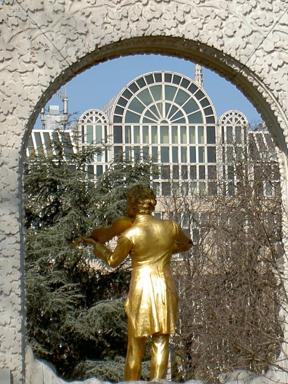 Monument à Johann Strauss à Vienne